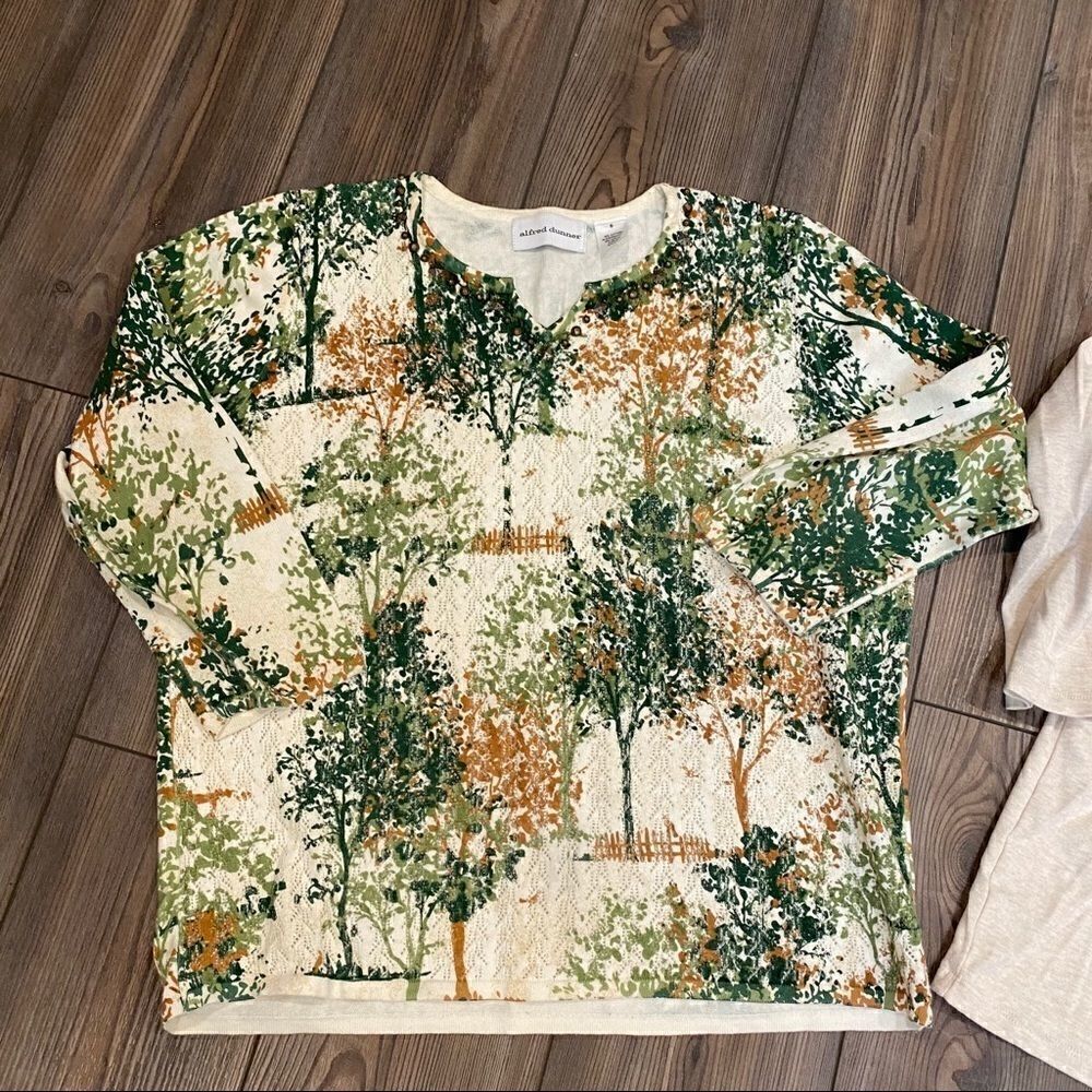Alfred Dunner Fall Tops Small - Picture 2 of 7